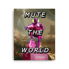 Load image into Gallery viewer, Mute The World - Canvas