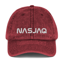 Load image into Gallery viewer, NASJAQ Vintage Embroidered Cap