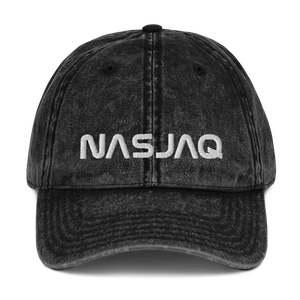 NASJAQ Vintage Embroidered Cap